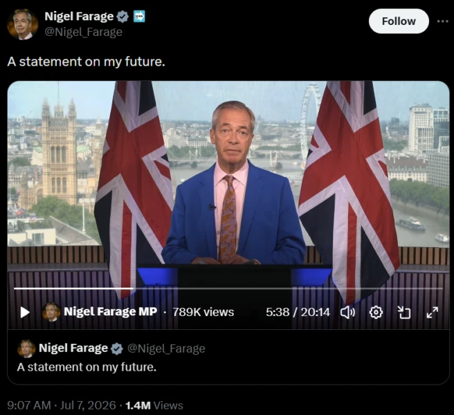 Bank of England Governor Reaffirms Independence Amid Farage Lobbying Claims on CBDC