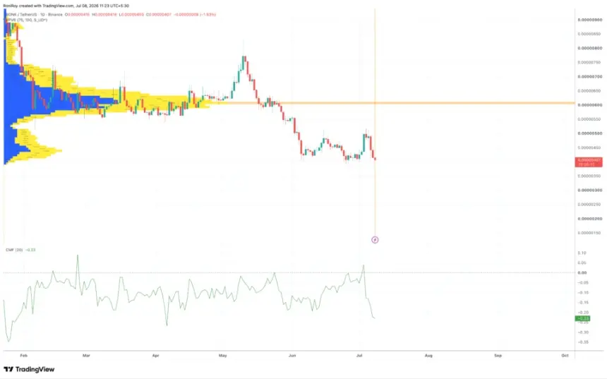 BINANCE:BONKUSDT 1-day price chart.