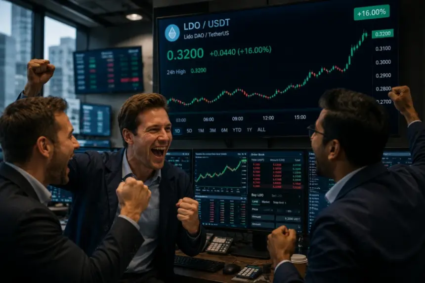 Lido DAO (LDO) Eyes $0.42 Resistance as Bullish Momentum Builds Amid Cautious Market Sentiment