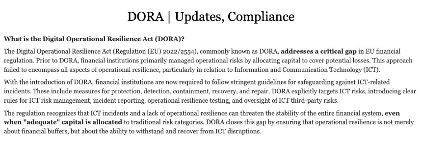 MiCA Licensing Just the Starting Point as EU Regulators Scrutinize Crypto Custodians’ Operational Resilience