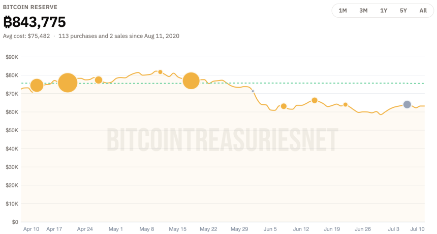Strategy Bitcoin holding.