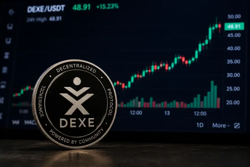 DEXE climbs to new all-time high as bulls target further upside.