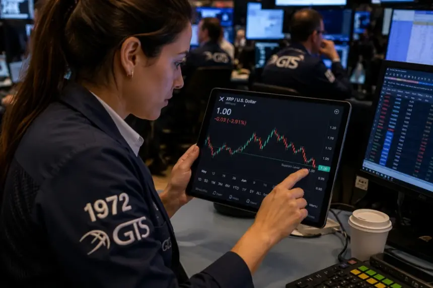 XRP Sell-Off Intensifies as Bears Close In on Crucial $1 Level