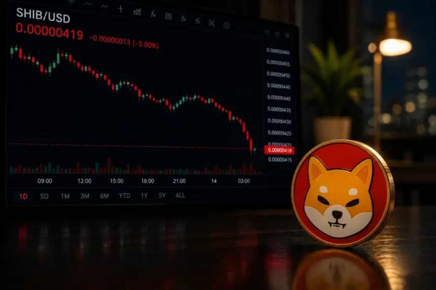 柴犬币连续四日下跌