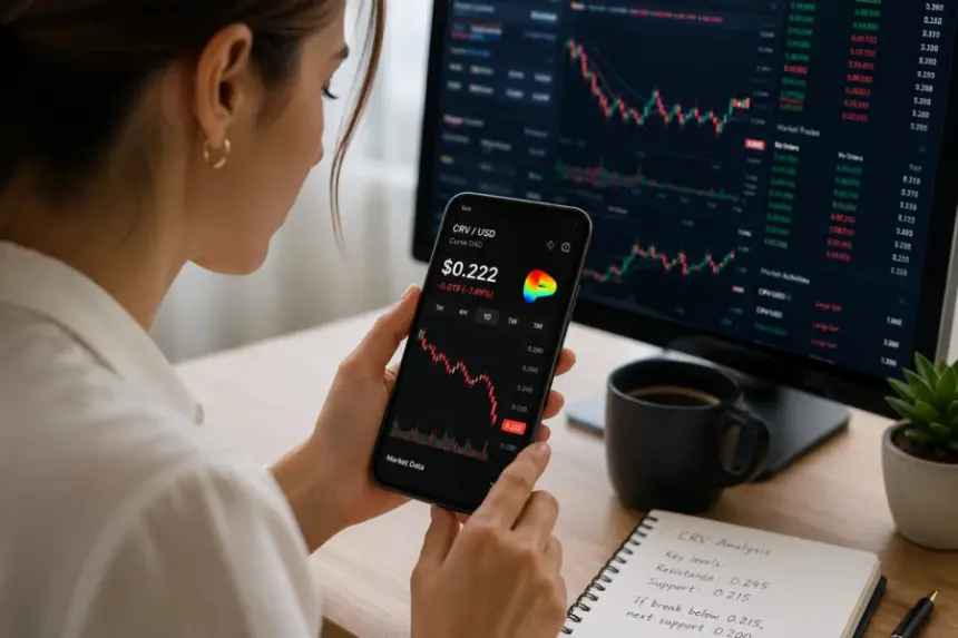 CRV Price Targets 17% Breakout as Whale Accumulation Tightens Exchange Supply