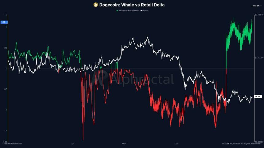 Dogecoin Whale vs Retail