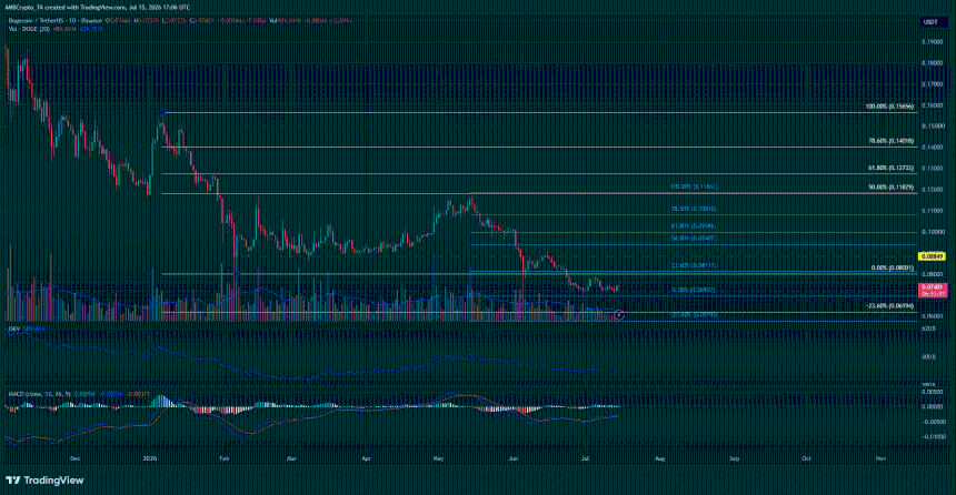 Dogecoin 1-day Chart