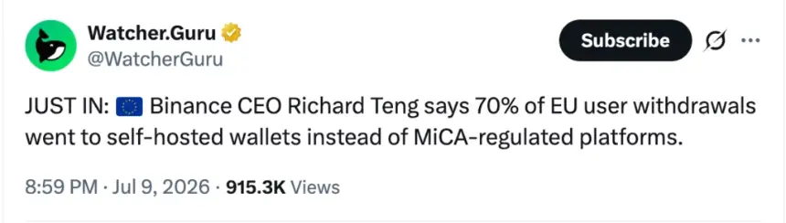 Nobody needed exchanges to begin with - 2