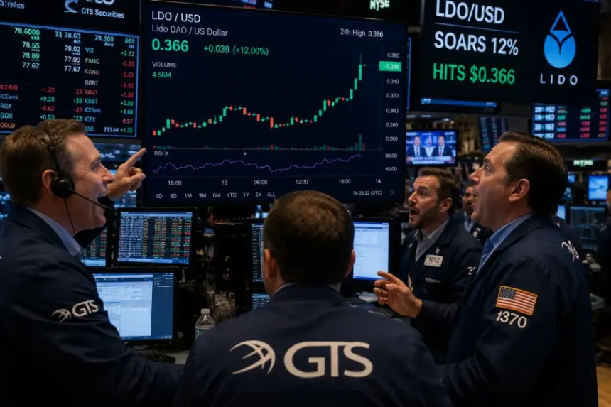 Lido DAO Surges 12% as Governance Votes Fuel Bullish Sentiment and Derivatives Activity