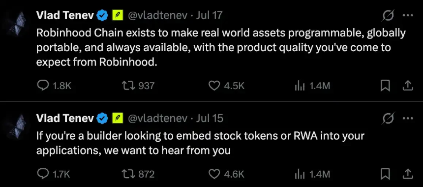美股meme,Robinhood链终于找到了自己的大叙事