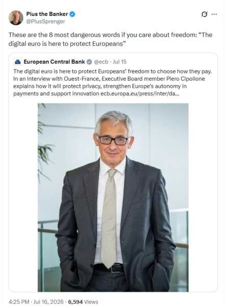 Digital Euro Under Fire: Surveillance Tool or Cash's Digital Successor?