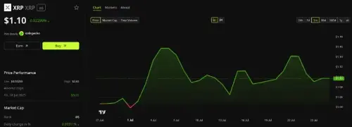 2万枚XRP够退休？批评者称100美元目标纯属幻想