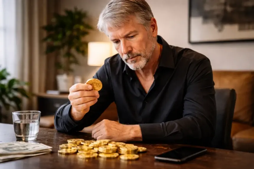 Strategy Shares Rise as Bitcoin Buying Pause Extends to Five Weeks, Cash Reserves Bolstered