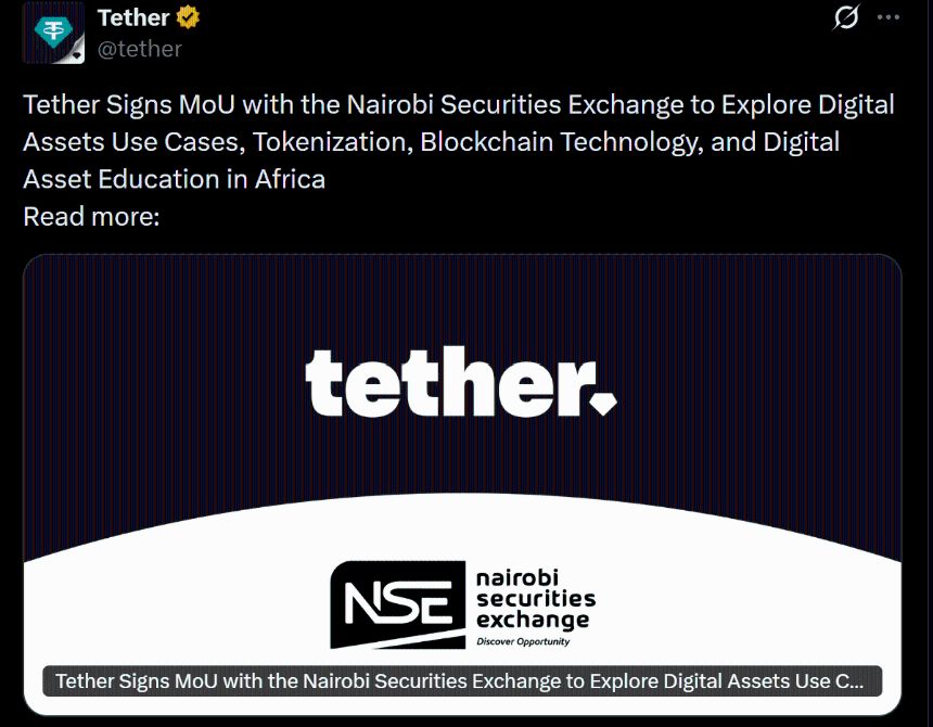 Tether: Why USDT’s Kenya deal could expand crypto across Africa