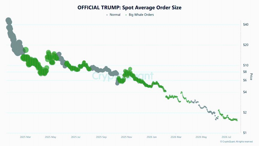 Ceffu withdraws $5.26M TRUMP as exchange balances shrink: $1.48 support tested