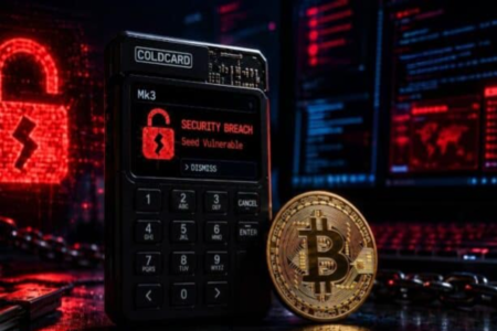 Coldcard固件漏洞致8900万美元比特币被盗，触发FTX以来最大链上资产迁移