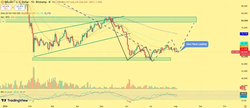 Bitcoin Price Outlook Turns Bullish as Whale Activity and Strategy Accumulation Hint Align