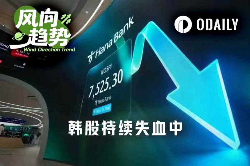 韩股暴跌