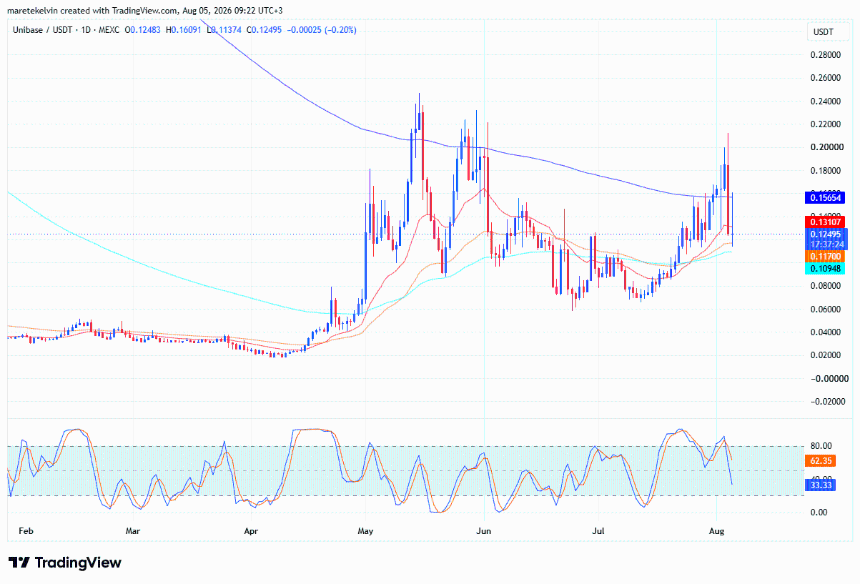 UB price analysis