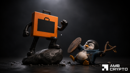 StonkBrokers超越Pudgy Penguins登顶NFT第四,PENGU能否守住0.005765美元防线?