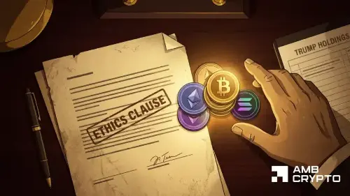 特朗普加密货币持仓陷道德争议:强制出售或面临巨额资本利得税