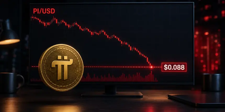 Pi Network price chart