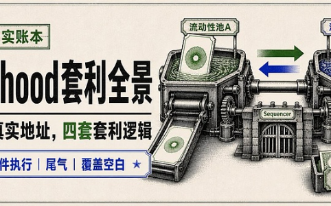 Robinhood套利深度拆解:122个真实套利地址、4层获利逻辑,谁在赚钱一目了然