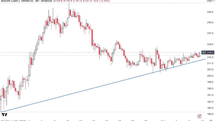 Bitcoin Cash Trendline