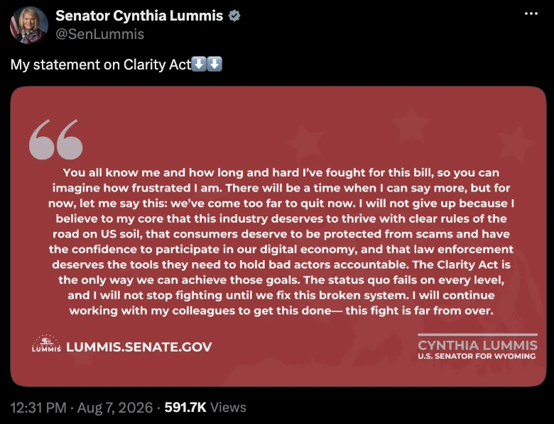 Cynthia Lummis tweet