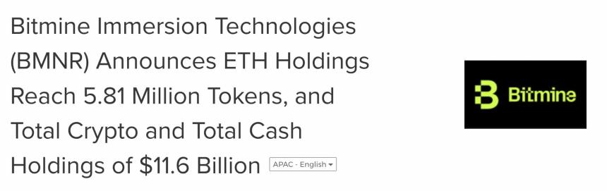 BitMine ETH Holdings