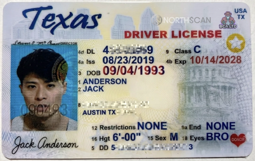 Lazarus Jack’s Fake License