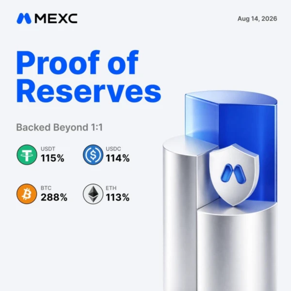 MEXC Proof of Reserves August 2026