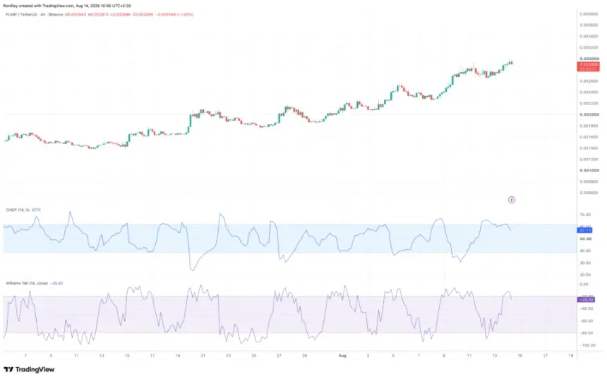 BINANCE:PUMPUSDT 4-hour price chart. Source: TradingView.