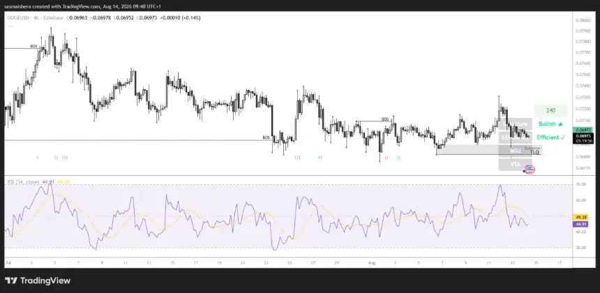 DOGEUSD 4H Chart