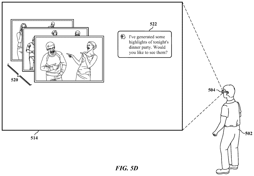 Meta Patent Reveals Smart Glasses With Facial Recognition and Action Logging