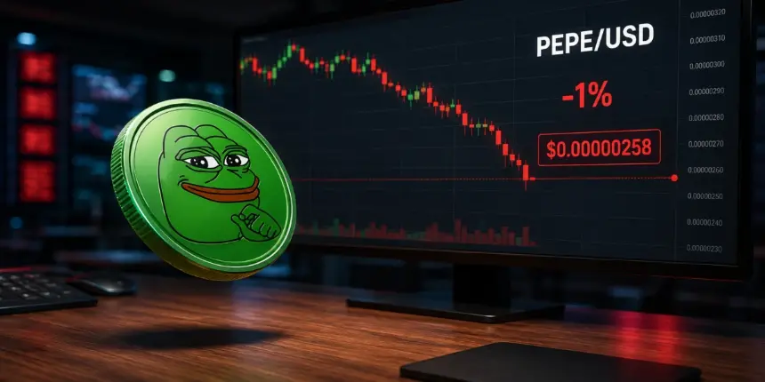PEPE price chart