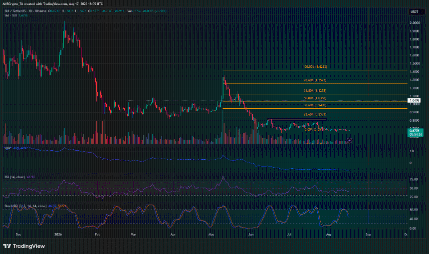 SUI 1-day Chart