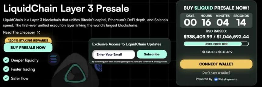 LiquidChain infrastructure