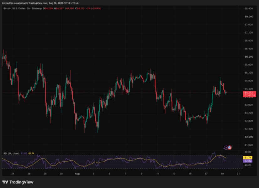 Bitcoin volatility chart