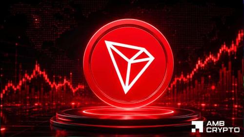 TRON价格分析:1亿美元资金流入与国库增持为TRX冲击0.40美元铺路