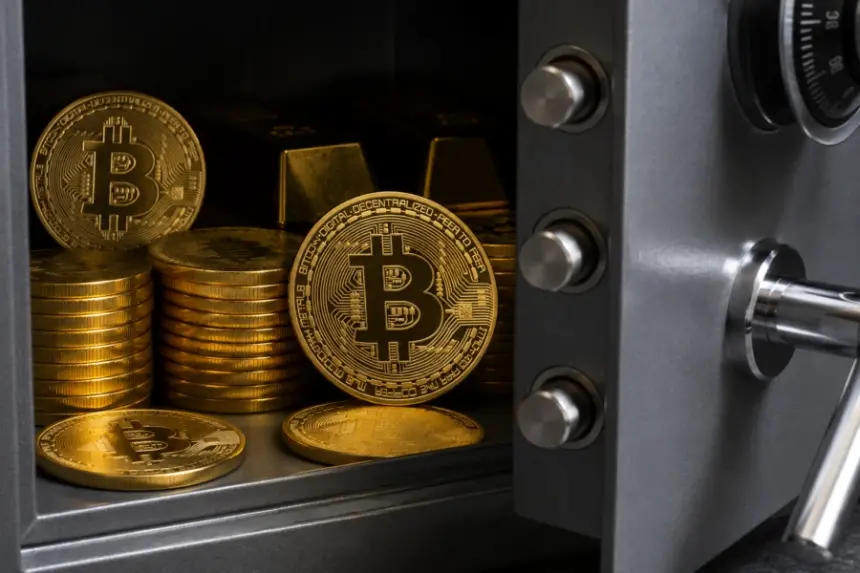 Bitcoins in a safe