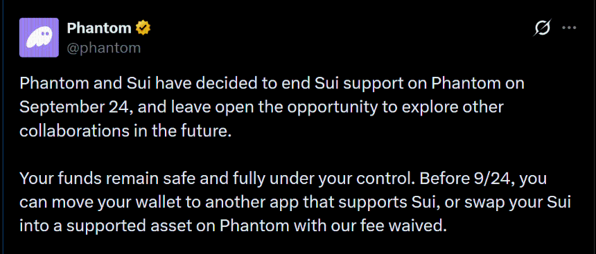 Phantom announcement