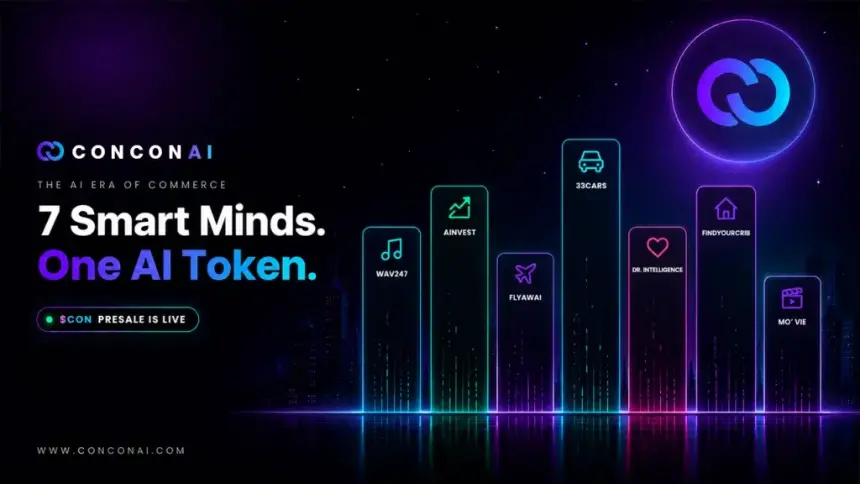 ConConAI reports phase 1 more than 60% sold as CON approaches next presale price tier - 3