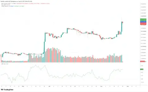 RAIN代币销毁与Hyperliquid上线推动上涨20%,能否突破0.02美元关口?