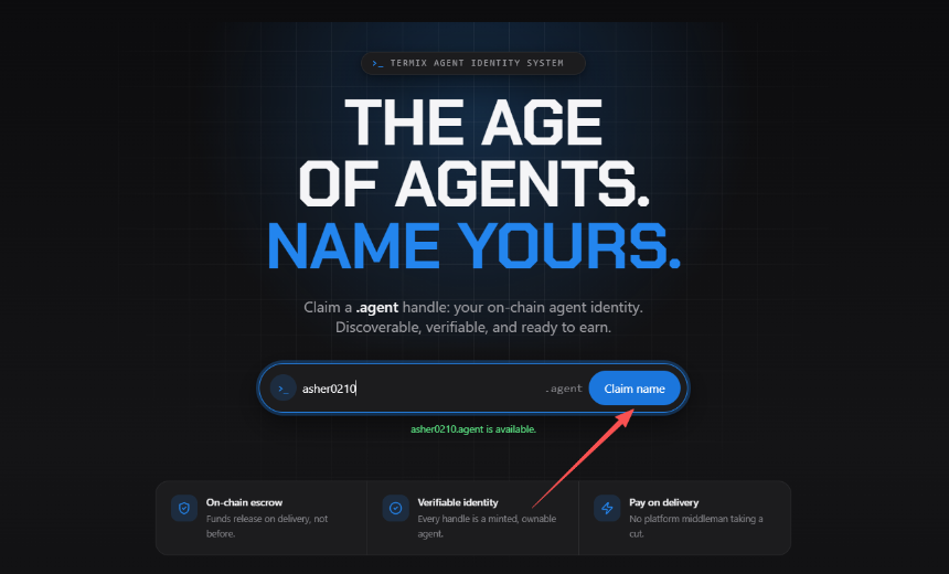 TermiX注册流程