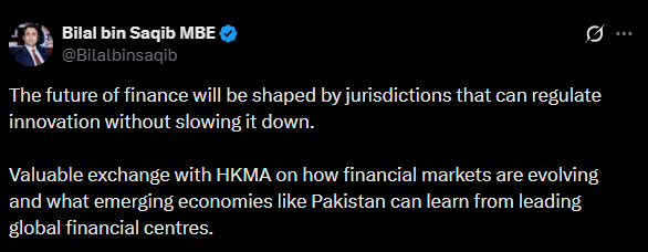 Hong Kong Pakistan tokenized markets