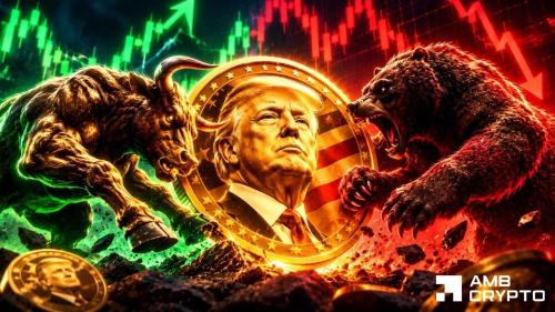 TRUMP迷因币剧烈波动:暴涨10%后骤跌,链上数据揭示抛压与清算风暴