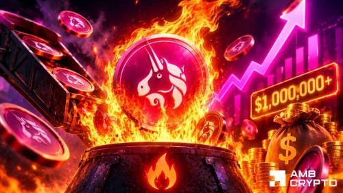 Robinhood Chain爆发式增长推动Uniswap单日UNI销毁创历史新高,突破115万美元