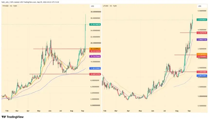VVV Price at Risk of Dropping to $18 as Whale Profits Exceed $14M