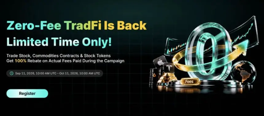 Zoomex 重启 TradFi 零手续费活动